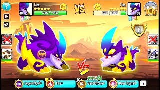 Dragon City: Electrostatic Dragon | League Battle 400 [MAX LEVEL] 😱