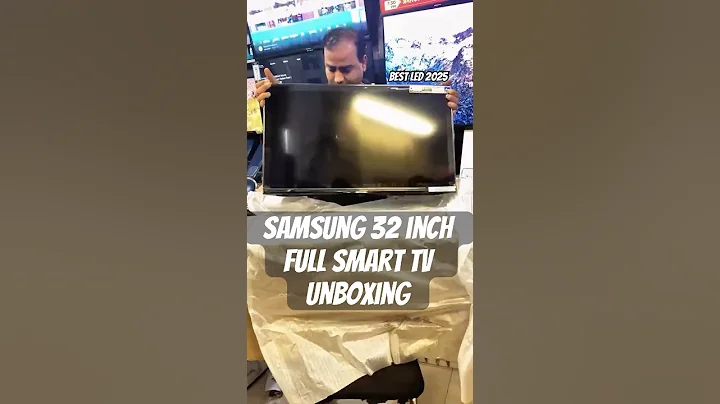 🔴 Samsung 32 inch Smart TV Unboxing 🔥 Full Features + Ports Explained in 1 Minute! #samsungtvs