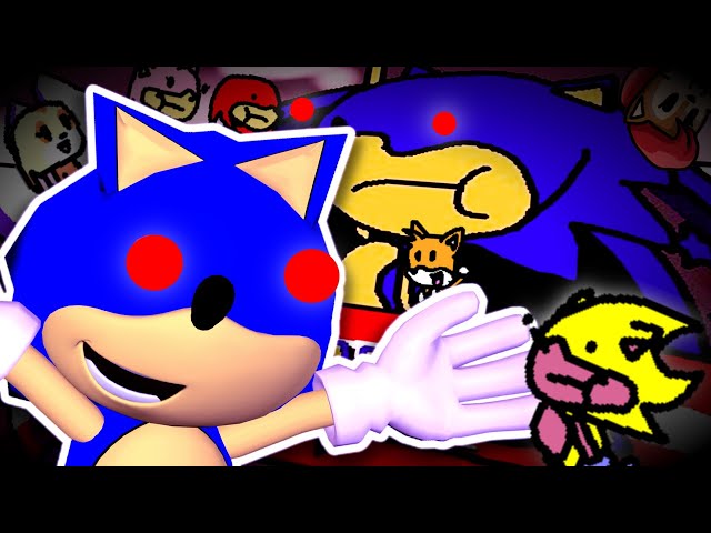 SONIC EXE Plays sunky The game 