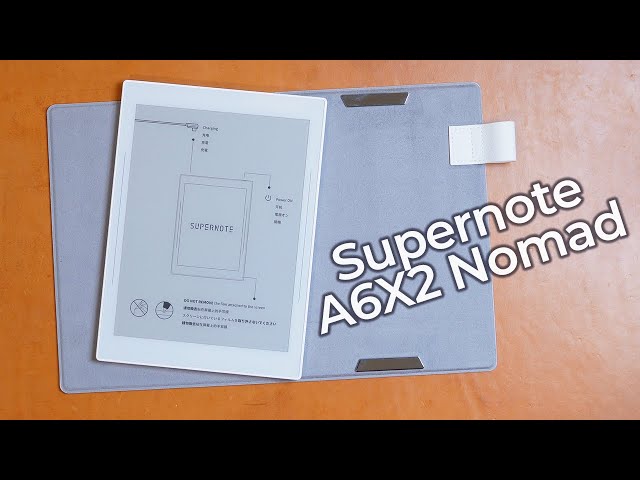 SuperNote A6 X2 Nomad is finally here! 