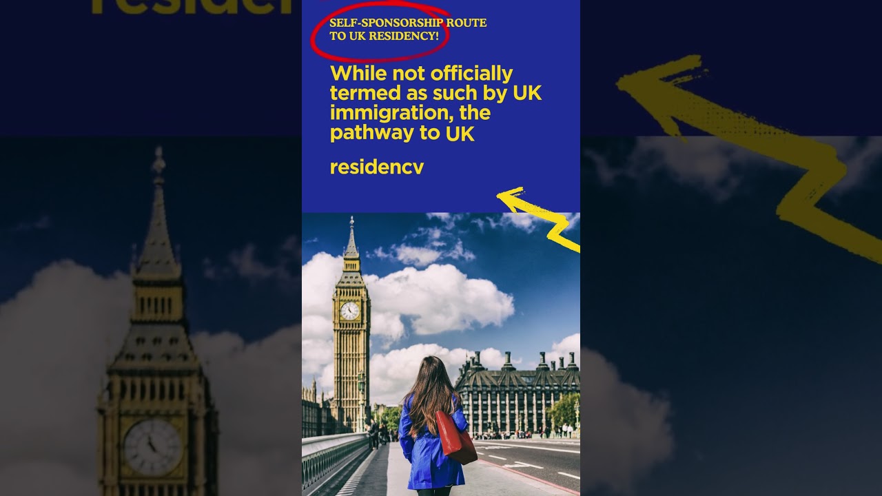 Exploring the Self Sponsorship Route to UK Residency!