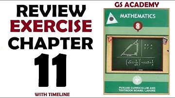 REVIEW EXERCISE, CHAPTER 11, introduction to trignometry, CLASS 8 MATHS, GS ACADEMY, 8TH MATH, PTB