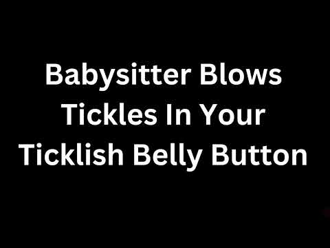 Yandere Babysitter RASPBERRY TICKLES u  W/ Zerberts n Blows Tickley Tickles In Ur Belly Button[Asmr]