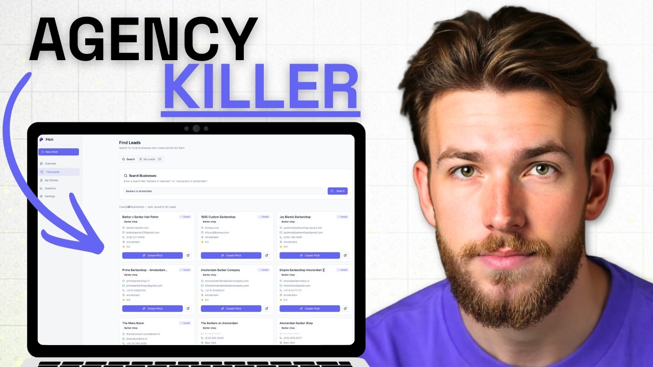 I Automated a Web Design Agency with 1 Lovable App (Copy This) - YouTube