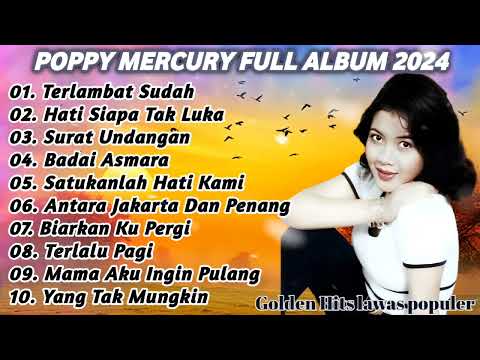 Poppy Mercury Album Terbaik Populer 90an | Lagu Nostalgia 90an | Lady Rocker 90an, Lagu Hits 90an