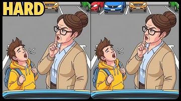 Spot The Difference 🧩 Hardcore Brain Workout! 💪 50 Minutes of Non-Stop Puzzles 🚀⏱️ #347