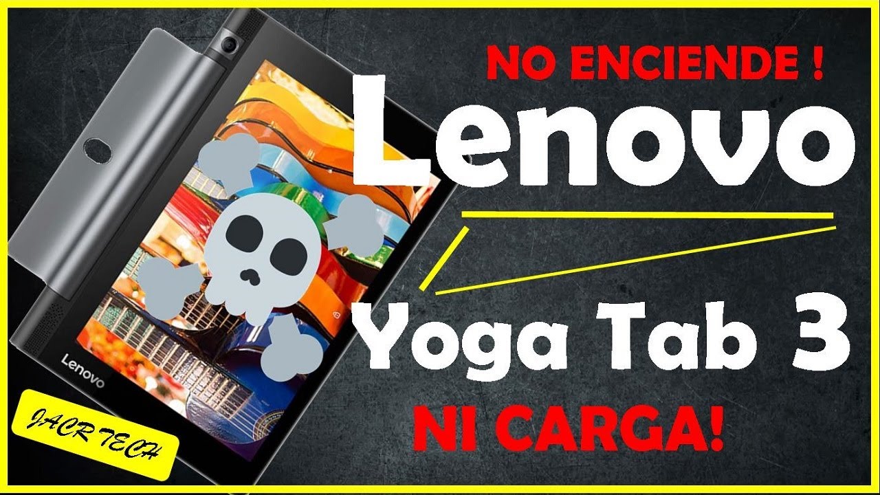 El top 100 imagen lenovo yoga tab 3 se queda en el logo