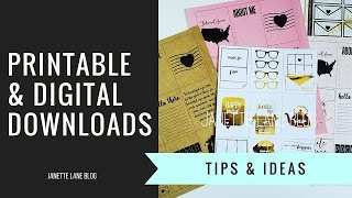 Pocket Letter Printables Download Tips PLUS FREE DOWNLOAD