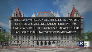 Domestic violence victims now have an extra year to sue abuser