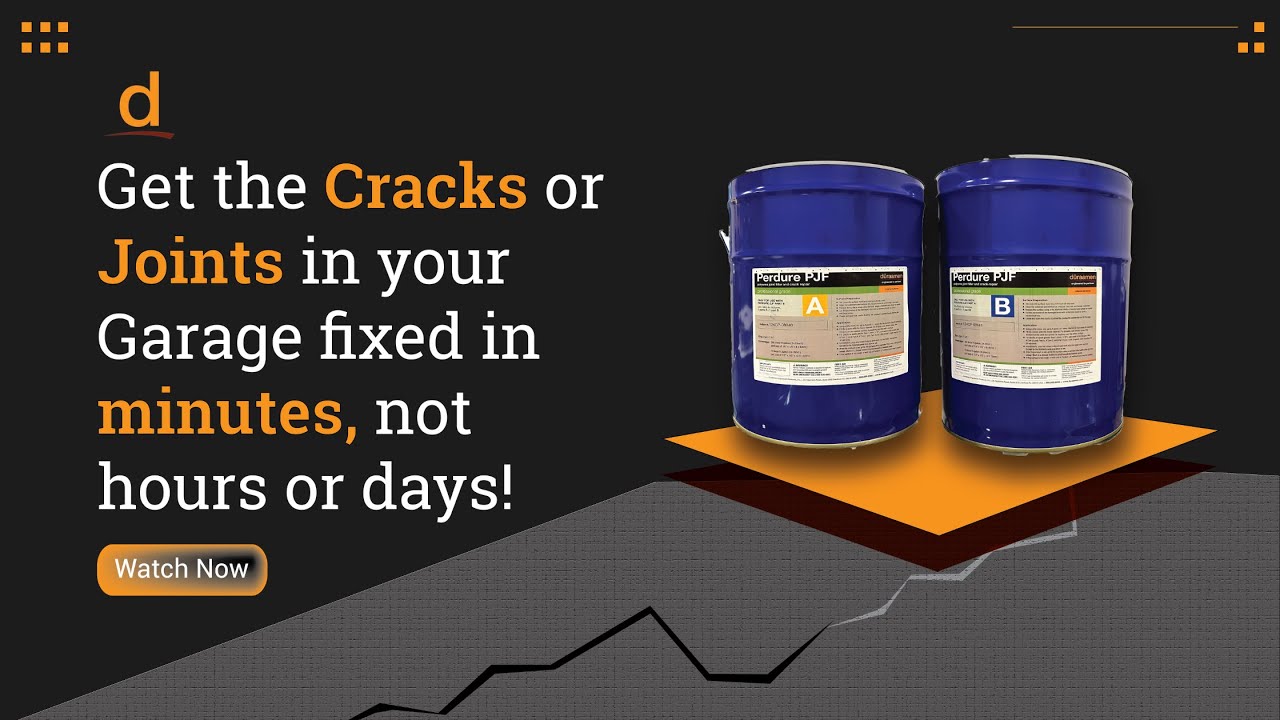 Fastest Way to Fix Floor Cracks | Polyurea Joint Filler for Concrete Floors