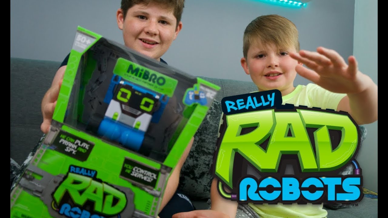 Really Rad Robots MiBro Caught Spying On Our Sister !