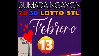 FEB 13 SUMADA NGAYON SA STL JUETENG PCSO 2D 3D LOTTO 2022 | #picoins USA UK WORLD #crypto #pinetwork