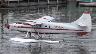 De Havilland DHC-3 Turbo Otter Seaplane Takeoff