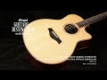 Taylor Custom Shop Grand Symphony "Crazy" Rosewood/Premium Sitka Spruce Bearclaw (SN:1111254131)