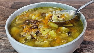 To lose weight, eat this delicious soup three times a day! quick soup recipe!