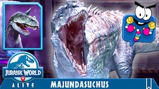 NEWLY BUFFED MAJUNDASUCHUS (JURASSIC WORLD ALIVE)
