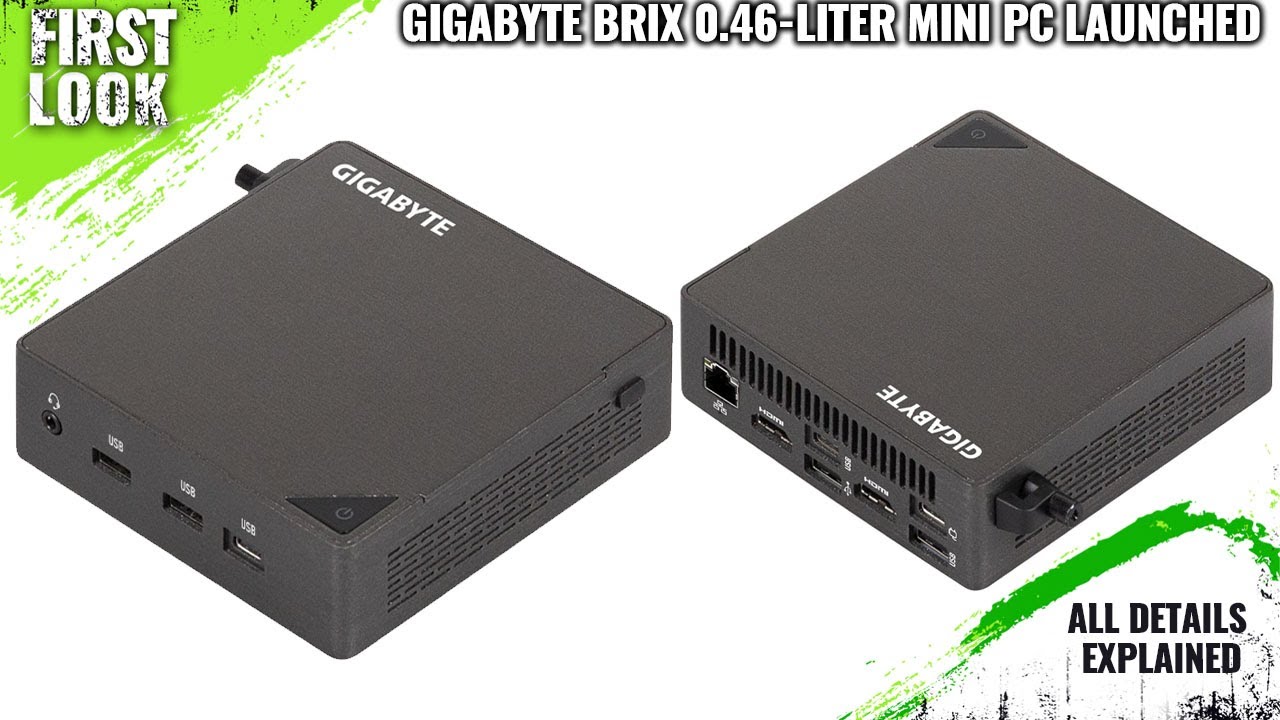 GIGABYTE BRIX Mainstream Series AI Mini PC Launched - Explained All ...