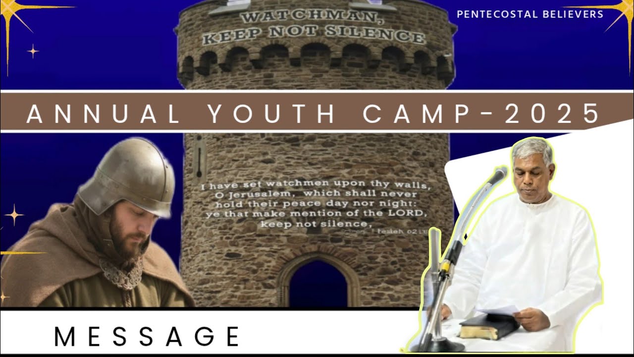 TPM Annual Youth Camp 2025 | Thursday Evening Message | Pas. Durai ...