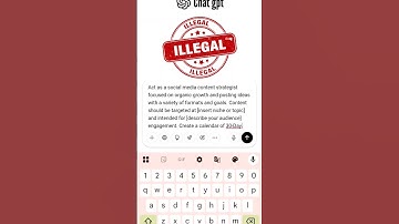 DAY -13 ILLEGAL CHATGPT PROMPT  #ai #openai #growth #chatgpt