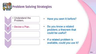 Module 2B:Lesson 3 -Problem Solving Strategies