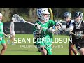 Sean donaldson 2023 midfield fallwinter lacrosse highlights