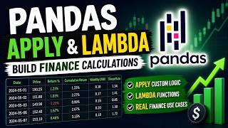 Information Pandas Apply & Lambda | Build Finance Calculations Update