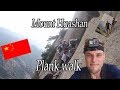 Mount Huashan plank walk, China