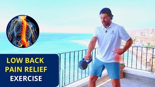 Kettlebell Exercise for Quick Lower Back Pain Relief ✅