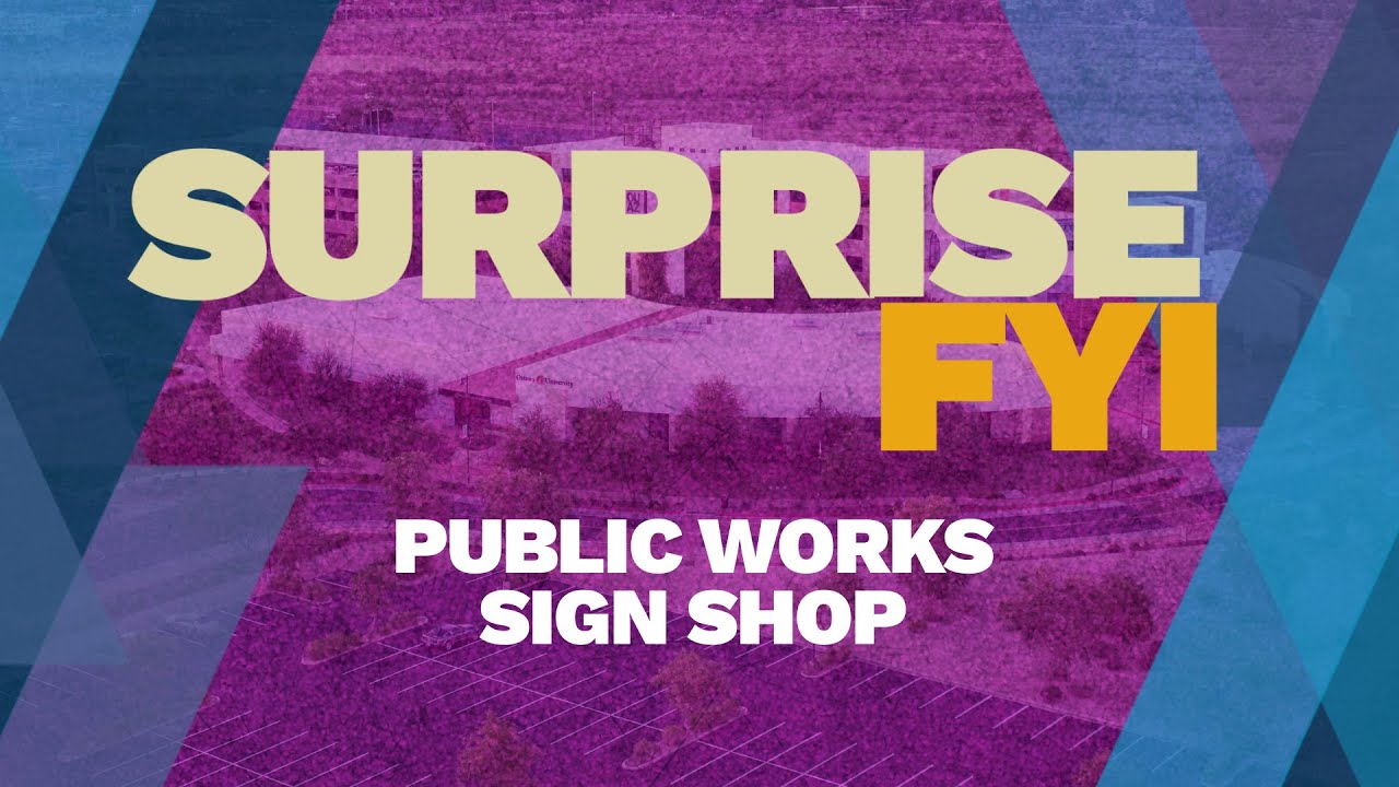 Surprise FYI - Sign Shop