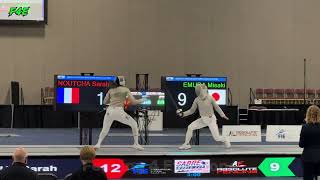 Final Sws 3 Noutcha Sarah Vs 1 Emura Misaki - Absolute Fencing Sabre World Cup 2026