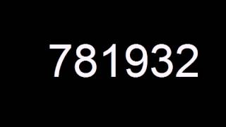 Random Number Generator 0-1000000 - 4hz