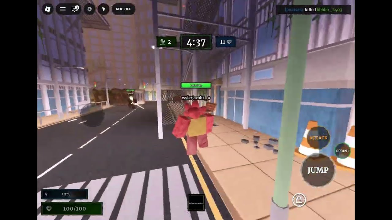 Trying my best to survive a zombie apocalypse… (Roblox Plague Gameplay)