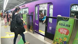 Jakarta MRT Night Ride Experience
