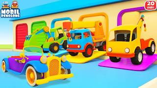 Rescue Cars U0026 Retro Cars  Vehicle Cartoons For Kids