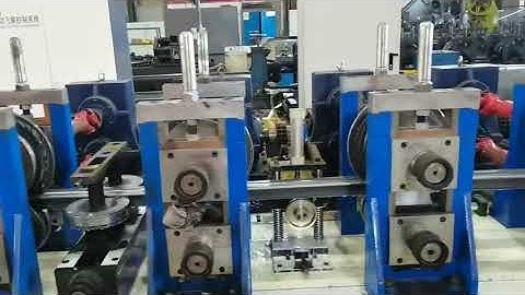 TK5A Hollow Elevator Guide Rail Roll Forming Machine