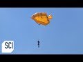 Riding a Life Raft Off of a Plane  | MythBusters