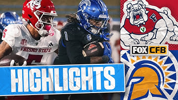 Fresno State Bulldogs vs. San José State Spartans Highlights | FOX College Football