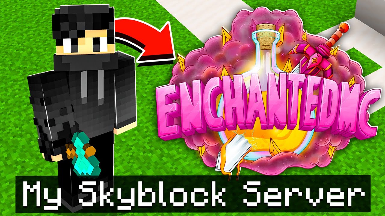 MY *NEW SKYBLOCK SERVER IS RELEASE IS HERE! | Minecraft OP Skyblock