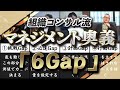 【保存版】確実に成果を出す組織構築奥義「6 Gapマネジメント」を解説【組織コンサル】