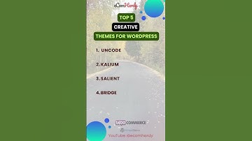 🎨 Top 5 Creative Themes for WordPress Websites | Unleash Your Imagination!