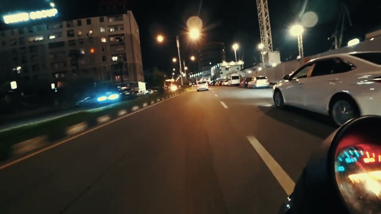 Batumi roads in September