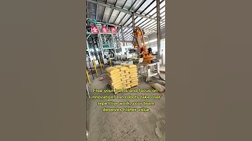 Let robots take over repetitive work, your team deserves higher value.#robot#machine #automation