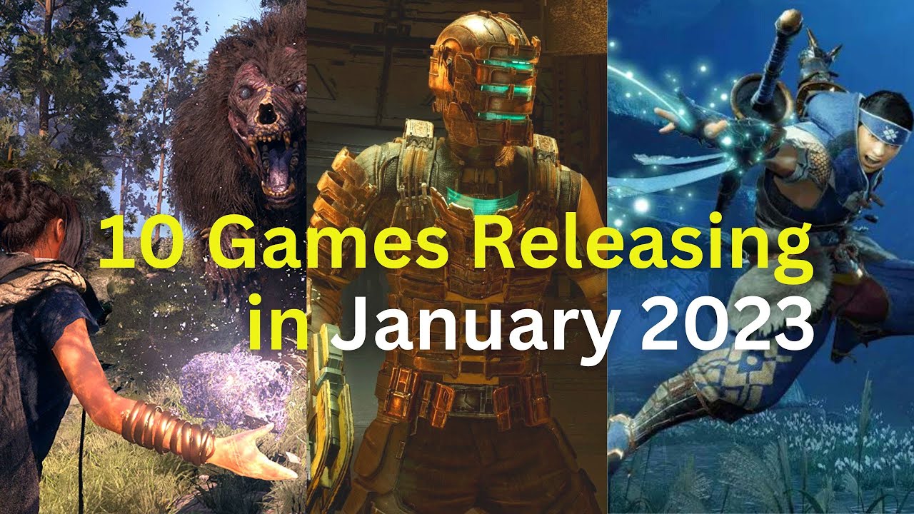 10 Games Releasing in January 2023 YouTube