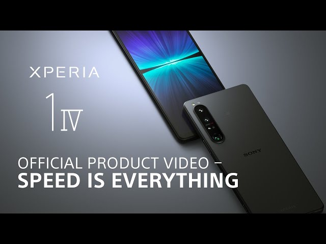 Xperia 1 IV Official Product Video – Speed is everything ​ - YouTube