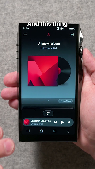 Astell&Kern SP4000 DAP: 8 DACs, Full Android & More | Moon Audio #Shorts