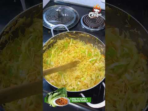 The DIASPORA_JINSI YA KUPIKA KABEJI KABICHI BY CHEF NZALII