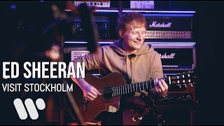 Ed Sheerans visit in Stockholm