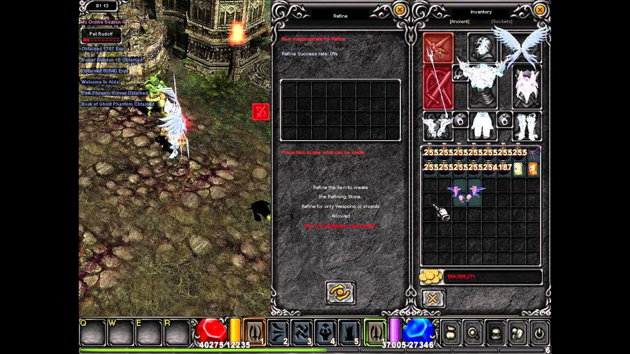 FAQ MU Online: Как проваривать опцию Harmony