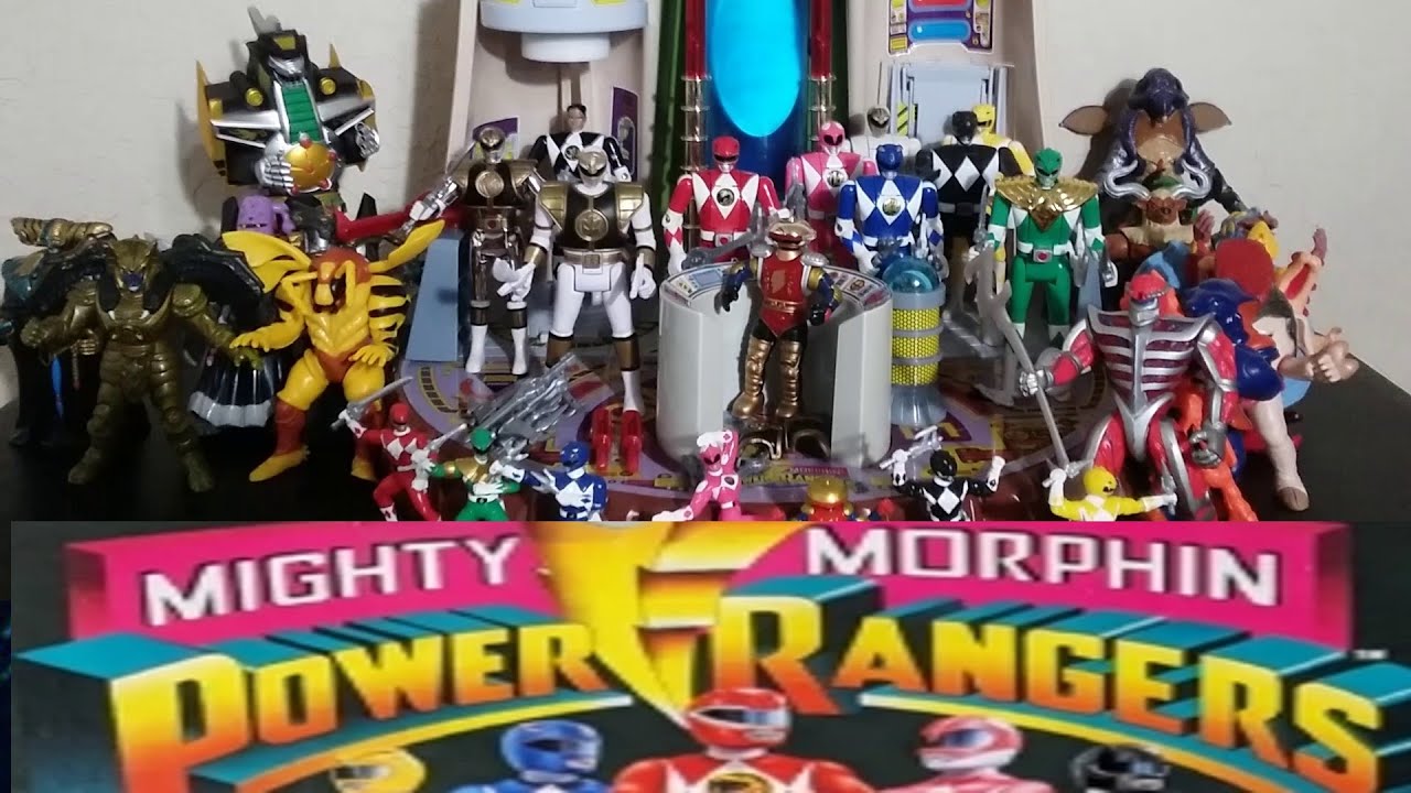 RETRO-WED: 1994 BANDAI POWER RANGERS FIGURES, PLAYSET, CREATURES AND ...