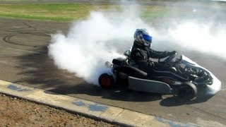 CR250 Shifter Kart Drift Session Port Gawler